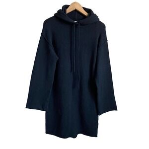 Wilfred Free Aritzia Sissi Alpaca Wool Blend Hooded Sweater Dress Women's XXS